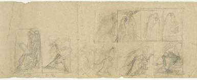 Sketch for a Road to Calvary - 1890