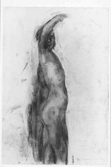 Naakte vrouw - 1915
