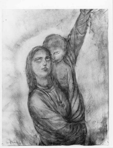 Moeder en kind - 1917