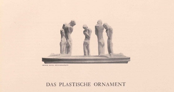 Illustration in Julius Meier-Graefe Das plastische Ornament in Pan, 1899