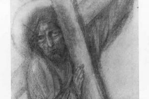 Christus met kruis - 1920