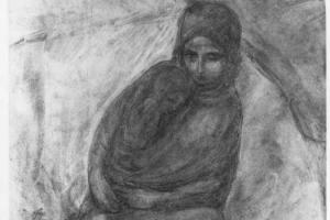 Moeder en kind - 1916