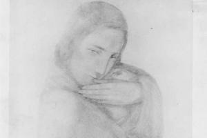 Moeder en kind - 1915