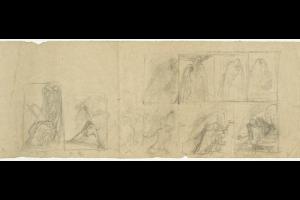Sketch for a Road to Calvary - 1890