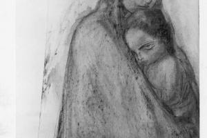 Moeder en kind - 1917