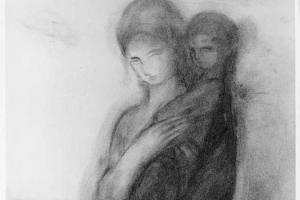 Moeder en kind - 1916
