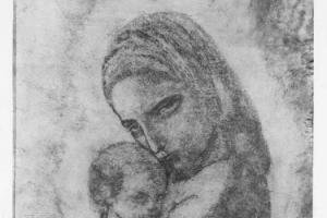 Moeder en kind - 1917