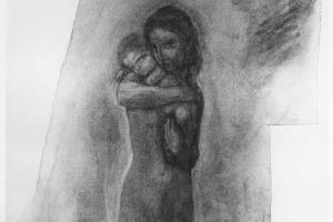 Moeder en kind - 1917