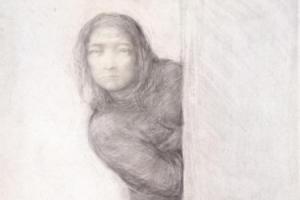 Wachtende vrouw - 1914