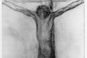 Christus aan het kruis - 1916