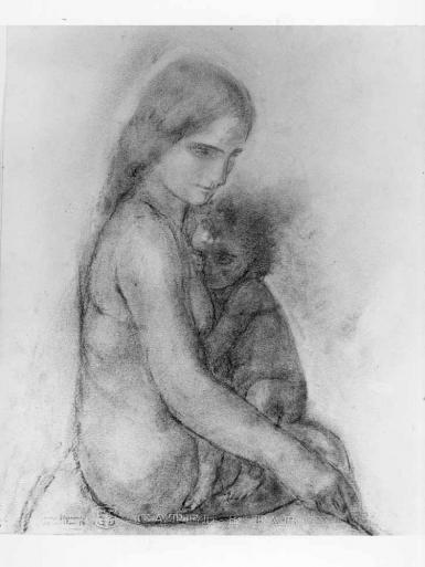 Moeder en kind - 1918