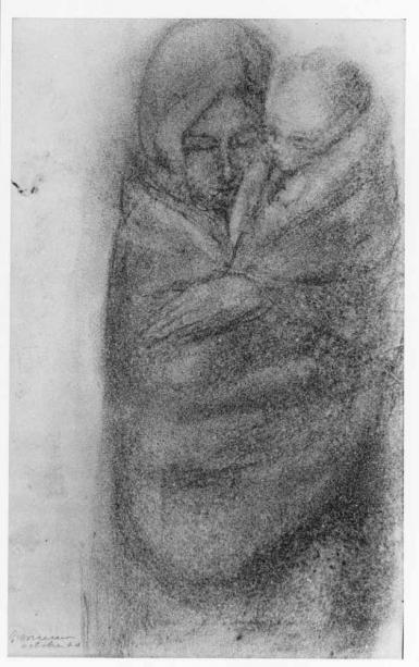 Maria en kind - October 1920