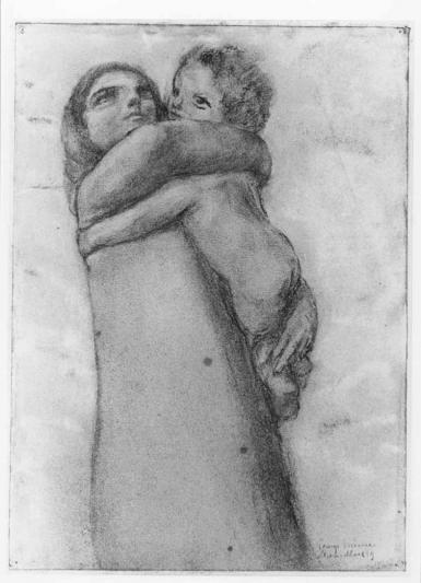 Moeder en kind - 1919