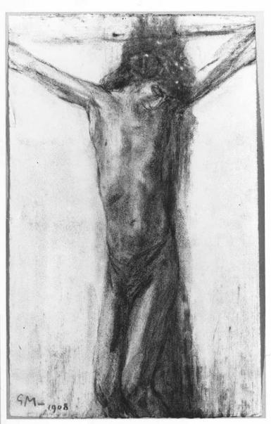 Christus aan het kruis - 1908