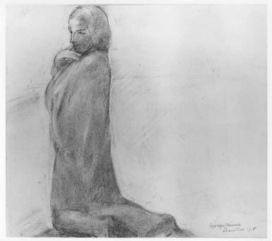 Woman Kneeling - 1915